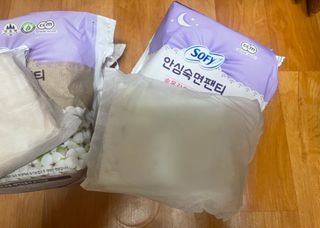 LG유니참 쏘피SOFY [SOFY] 안심숙면팬티/무표백속커버 — 5점을 준 리뷰어가 2021년 5월 올린 사용 사진