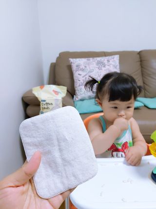 디어엘로디 오가닉 무표백 건티슈 — 5점을 준 리뷰어가 2022년 8월 올린 사용 사진