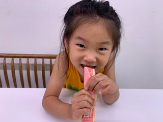 다나음 셀렌에 빠진 아연면역젤리 열대과일맛+사과맛 — 5점을 준 리뷰어가 2023년 7월 올린 사용 사진