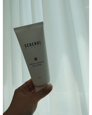 세렌디뷰티 퓨어델라 부스팅 바디크림 — 5점을 준 리뷰어가 2021년 8월 올린 사용 사진
