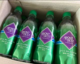 몽베스트 Montbest with Sparkling water Plain 20병 — 5점을 준 리뷰어가 2022년 9월 올린 사용 사진