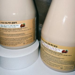 [과일나라] 피부가 마시는 커피우유 바디클렌저&바디로션 — 3.5점을 준 리뷰어가 2022년 3월 올린 사용 사진