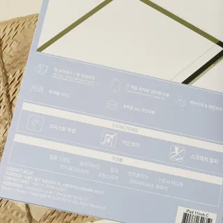 아클리브 Premium 항균 항바이러스 액정 보호필름(iPad) — 5점을 준 리뷰어가 2022년 2월 올린 사용 사진