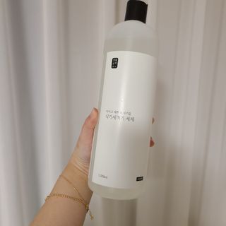 [생활공작소] 식기세척기용 액체세제  X 2개입 — 5점을 준 리뷰어가 2021년 2월 올린 사용 사진