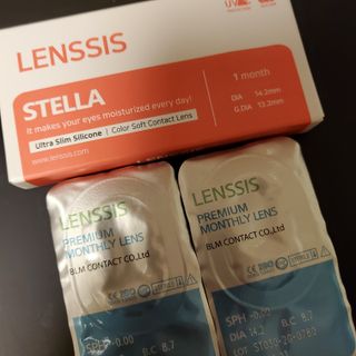 렌시스 LENSSIS [ 렌시스 ] 수채화 색감의 맑은 렌즈 ＃스텔라시리즈  1개월용 ｜ 2컬러 중 택1 ｜ — 5점을 준 리뷰어가 2021년 6월 올린 사용 사진