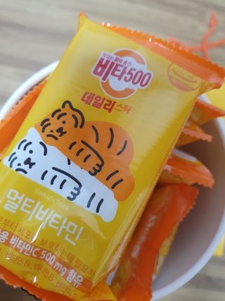 광동생활건강 프리 [광동] VB와 VC를 함유한 멀티 비타민 비타 500 데일리 스틱 180포 — 5점을 준 리뷰어가 2022년 6월 올린 사용 사진