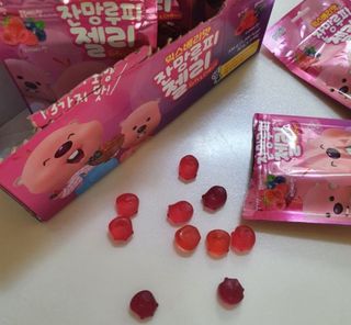 [팔도] 잔망루피젤리 믹스베리맛 42g 8개 — 5점을 준 리뷰어가 2022년 3월 올린 사용 사진