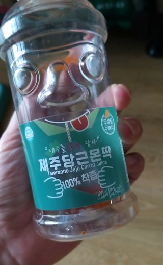 탐라원 제주의 맛, 몬딱주스 4종세트 - 한라봉몬딱주스, 천혜향몬딱주스, 청귤에이드, 당근몬딱주스 — 5점을 준 리뷰어가 2021년 8월 올린 사용 사진