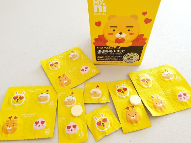 마이니 생생톡톡비타C 리뷰 사진