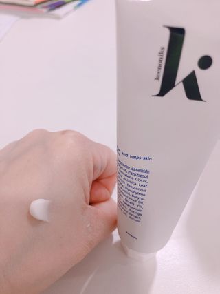키노닉스 원더 레미디 튜브 보습크림 — 5점을 준 리뷰어가 2022년 2월 올린 사용 사진