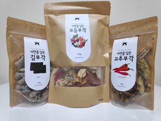 자연을담은모듬부각 — 5점을 준 리뷰어가 2022년 1월 올린 사용 사진