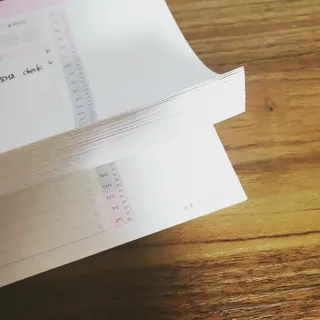 리훈 쉬운 오늘공부 스터디플래너+메모생활 30분 공부 떡메모지 — 5점을 준 리뷰어가 2022년 2월 올린 사용 사진