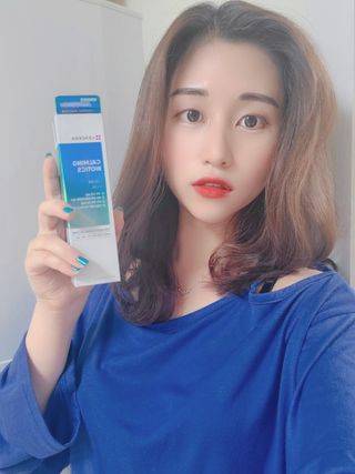 리더스코스메틱 리더스 카밍 바이오틱스 크림 마스크 — 5점을 준 리뷰어가 2021년 5월 올린 사용 사진