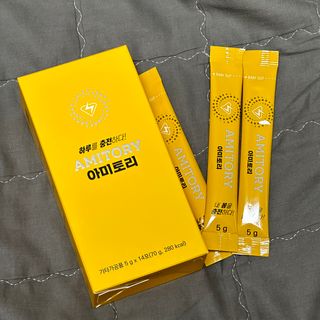 주식회사 씨크릿비에프랩 마시는 아미노산 아미토리 열대과일맛 14포 [1포, 5g / 보틀증정] — 4점을 준 리뷰어가 2023년 1월 올린 사용 사진