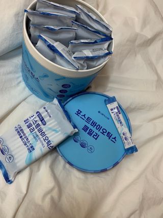 서울약사신협_포스트바이오틱스패밀리_5g x 100포 — 5점을 준 리뷰어가 2021년 3월 올린 사용 사진