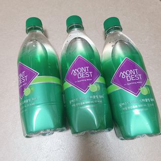 몽베스트 Montbest with Sparkling water Lime20병 — 5점을 준 리뷰어가 2021년 10월 올린 사용 사진