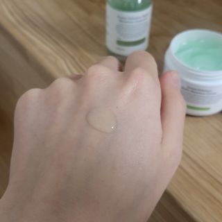 [녹산] 그린 솔루션 멀티 수분 앰플 + 그린 솔루션 멀티 수분크림 — 5점을 준 리뷰어가 2022년 11월 올린 사용 사진