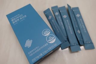 클린24시간 슬림앤유산균 1박스 (3.5g X 15포) — 5점을 준 리뷰어가 2022년 7월 올린 사용 사진