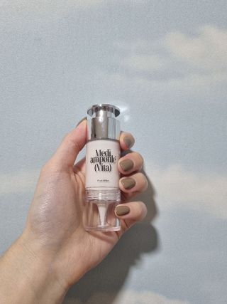📷프리 (인스타체험단) [밀리밀리] 메디 앰플 비타 15ml — 5점을 준 리뷰어가 2025년 9월 올린 사용 사진
