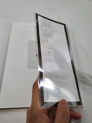 리훈 2022년 아이라이크 다이어리 — 5점을 준 리뷰어가 2021년 10월 올린 사용 사진