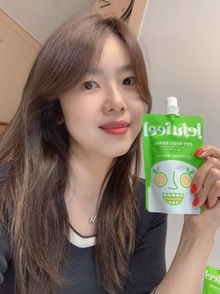 JEJUFEEL 풋풋한 제주담은 청귤에이드 — 5점을 준 리뷰어가 2022년 9월 올린 사용 사진