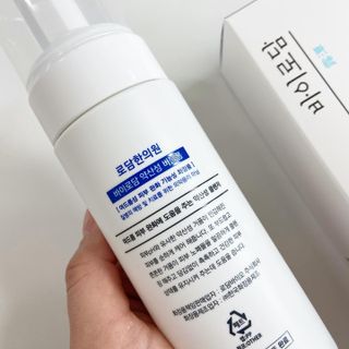 [바이로담] 저자극 약산성버블 폼 폼클렌징 150ml — 5점을 준 리뷰어가 2021년 3월 올린 사용 사진