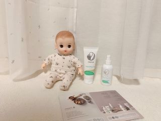 mom e 맘이 내추럴 베이비 케어 크림+바디오일 — 5점을 준 리뷰어가 2021년 2월 올린 사용 사진