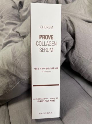 체르엠  프루브 콜라겐 앰플세럼 60ml 1병 — 4점을 준 리뷰어가 2022년 2월 올린 사용 사진