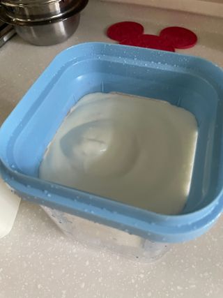 *구매평_[덴마크] 진하고 더 고소한 무가당 플레인 요거트 1.8L — 5점을 준 리뷰어가 2025년 9월 올린 사용 사진