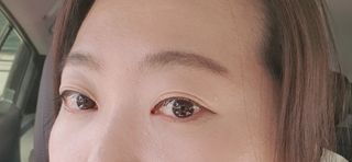 [MONDRAW] 몬드로우 붓펜 아이라이너 — 4.5점을 준 리뷰어가 2022년 1월 올린 사용 사진