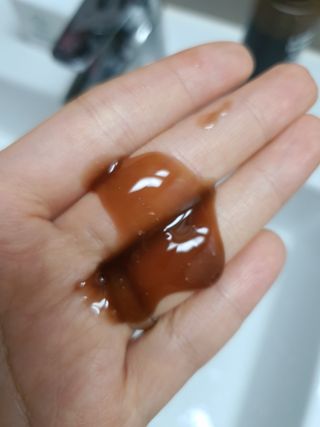 헤어플러스 콴디 플러피 클라우드 버블 팩 클렌저 — 5점을 준 리뷰어가 2021년 3월 올린 사용 사진