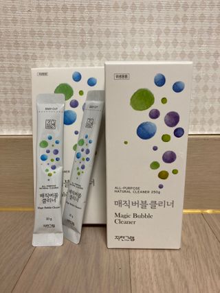 자연그램 매직버블클리너 스틱형 5포x 2세트 — 5점을 준 리뷰어가 2021년 1월 올린 사용 사진