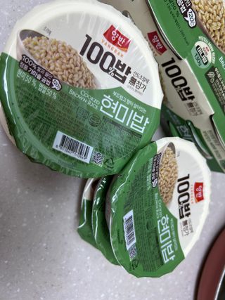 [구매평]양반 동원 양반 100밥 현미밥, 130g, 12개 — 5점을 준 리뷰어가 2025년 4월 올린 사용 사진
