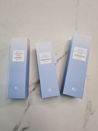 페브유 / FABYOU 페브유 pH5.5 캐모마일 젤 클렌징 폼 + 클렌징 오일 + 토너 3종 세트 — 5점을 준 리뷰어가 2021년 7월 올린 사용 사진