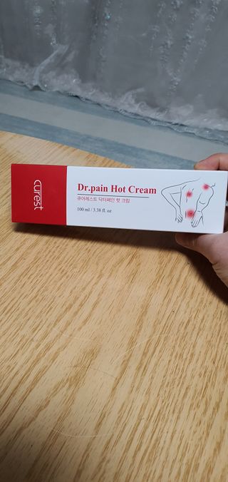 건강누리인터내셔날 큐어레스트 스포츠 마사지 닥터페인 바디 핫 롤링 볼 크림(100ml) — 5점을 준 리뷰어가 2022년 3월 올린 사용 사진