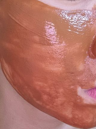 약손명가코스메틱 심결 깨어나는 맑음 팩 — 5점을 준 리뷰어가 2021년 4월 올린 사용 사진