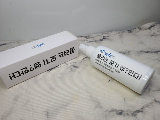 위케어 진드기 먼지다듬이기피제 천연이카리딘15프로 100ml 모기스프레이퇴치제 아기유아사용 리뷰 사진
