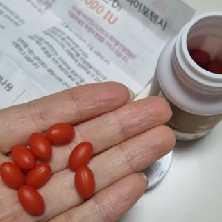 (NEW)다나음 하이포텐시 비타민D3 5000IU(60정/2개월분) — 5점을 준 리뷰어가 2023년 11월 올린 사용 사진