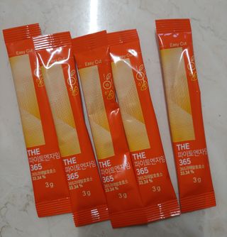 [닥터루템]맛있는 파인애플맛 과채효소 THE파이토엔자임365 1box (30포) — 4.5점을 준 리뷰어가 2022년 9월 올린 사용 사진