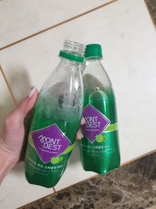 몽베스트 Montbest with Sparkling water Lime20병 — 5점을 준 리뷰어가 2022년 12월 올린 사용 사진