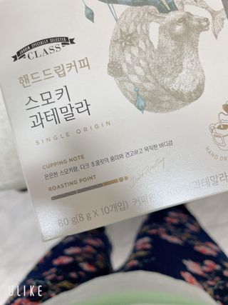 (주)쟈뎅 쟈뎅 클래스 핸드 드립 커피 10P 2종_디카페인 1종+랜덤 플레이버 1종 — 5점을 준 리뷰어가 2021년 4월 올린 사용 사진