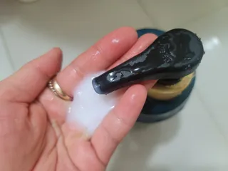[포레스트스토리] 탈모증상완화 샴푸 1,000ml — 5점을 준 리뷰어가 2022년 3월 올린 사용 사진