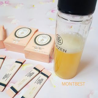 몽베스트 위드더 블랜딩 하우스 _복숭아 그린티 — 4점을 준 리뷰어가 2022년 12월 올린 사용 사진