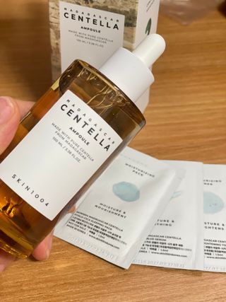 [스킨1004] 마다가스카르 센텔라 앰플 100ml — 4점을 준 리뷰어가 2024년 5월 올린 사용 사진