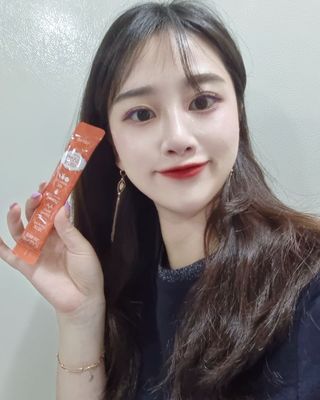 서울에프엔비 콜라스틴 3종 뷰티젤리스틱 45입 [ABC핏 15입 /  석류핏 15입 / 청스피루리나 15입] — 5점을 준 리뷰어가 2021년 9월 올린 사용 사진