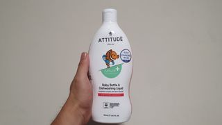 에티튜드 천연 젖병세정제 무향 700ml 1종 주방세제 EWG올그린 순한 비건 세제 — 5점을 준 리뷰어가 2022년 8월 올린 사용 사진