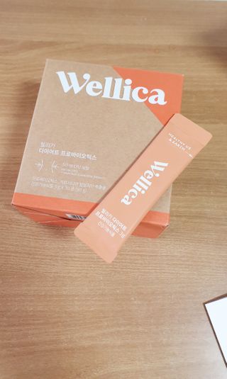 웰리카 다이어트 프로바이오틱스 — 5점을 준 리뷰어가 2020년 12월 올린 사용 사진