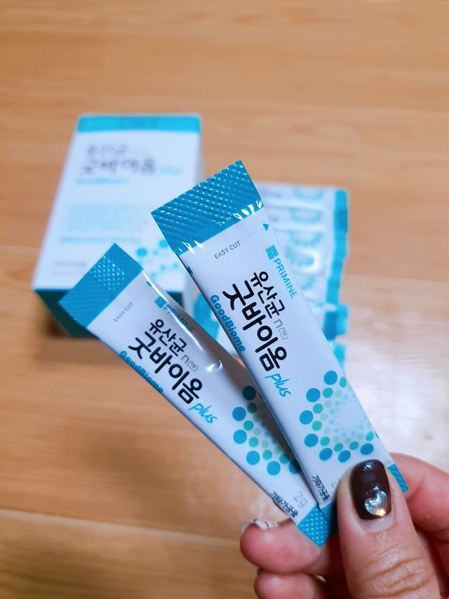 유산균 국가지정연구소 선정, 살아있는 생유산균 200억 마리의 힘. 유산균n굿바이옴플러스 리뷰 사진