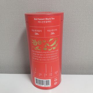 마시다 붉은 석양 빛을 담은 프리미엄 수제 블렌딩 홍차, 레드선셋블랙티 — 5점을 준 리뷰어가 2021년 4월 올린 사용 사진