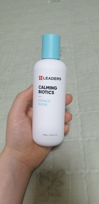 리더스코스메틱 리더스 카밍 바이오틱스 에센스 워터 — 4점을 준 리뷰어가 2021년 2월 올린 사용 사진